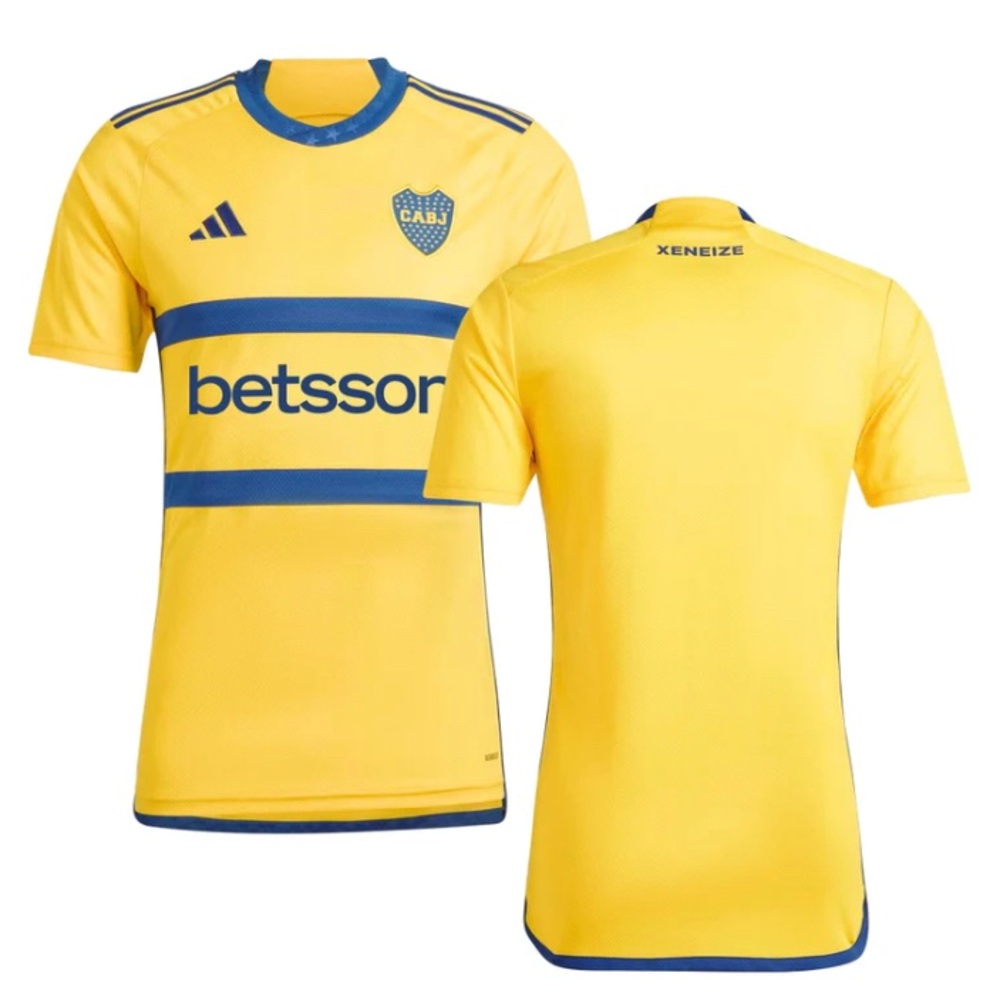 Boca Jrs Away Gold Jersey
